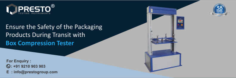 Ensure The Safety Of The Packaging Products During Transit With Box Compression Tester